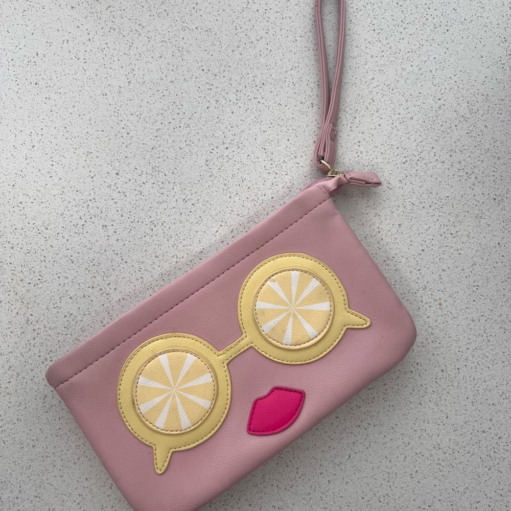 Betsey Johnson Wristlet Lemon Summer C3